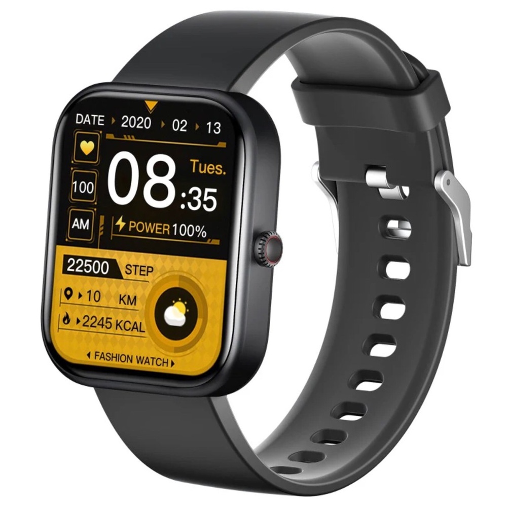 Smartwatch with Black Band
